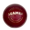 SG Leather Cricket Ball - Seamer (Red) - 2 Piece - 300g